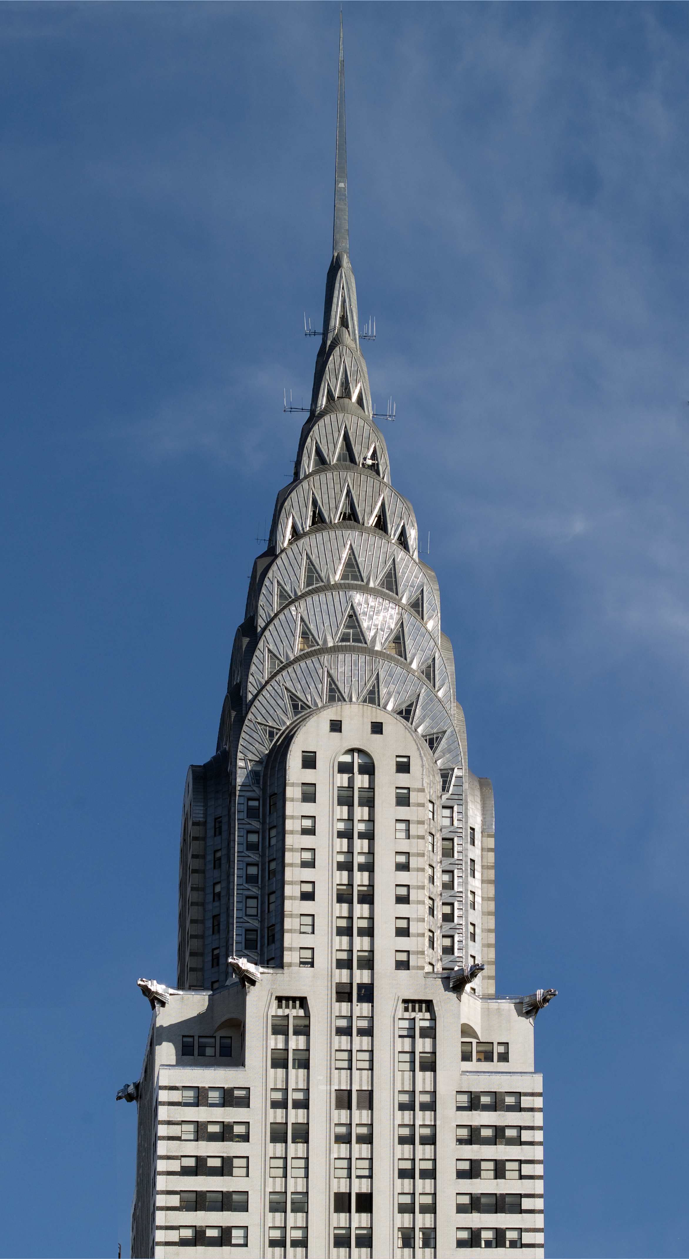 The Chrysler Building Spire in Manhattan - Art Deco