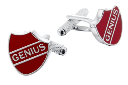 Genius Crest Cufflinks