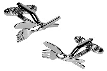 Knife and Fork Cufflinks