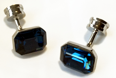 Montana Blue Crystal Element Cufflinks