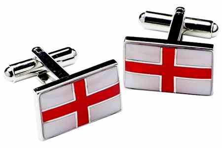 St Georges' Cross Cufflinks