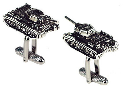 Military Tank Cufflinks