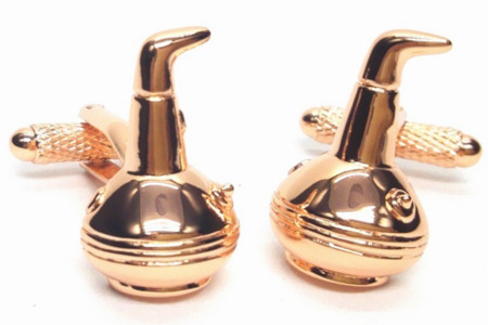 Whiskey or Gin Still Style Cufflinks